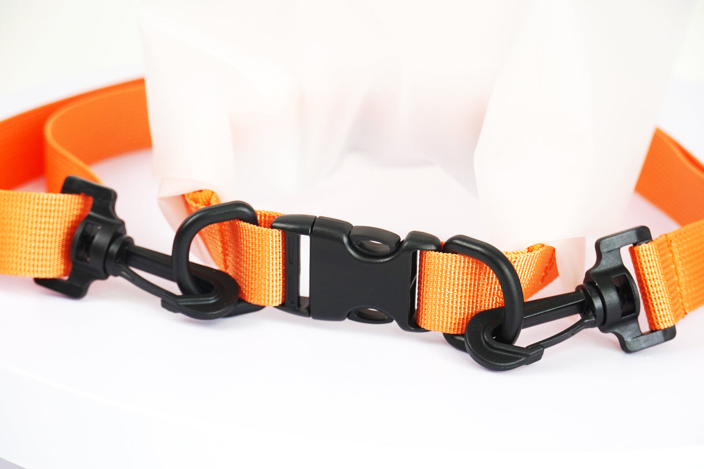 Towel to Go Roll N Go Bag – Waterproof & Transparent Dry Bag, Orange (5 Liters)