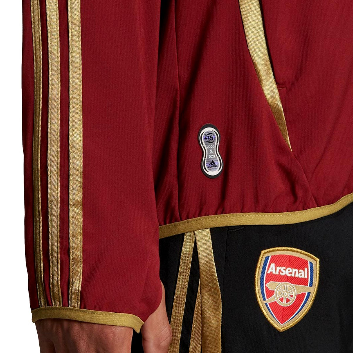 Arsenal retro woven presentation jacket 2022 - Adidas