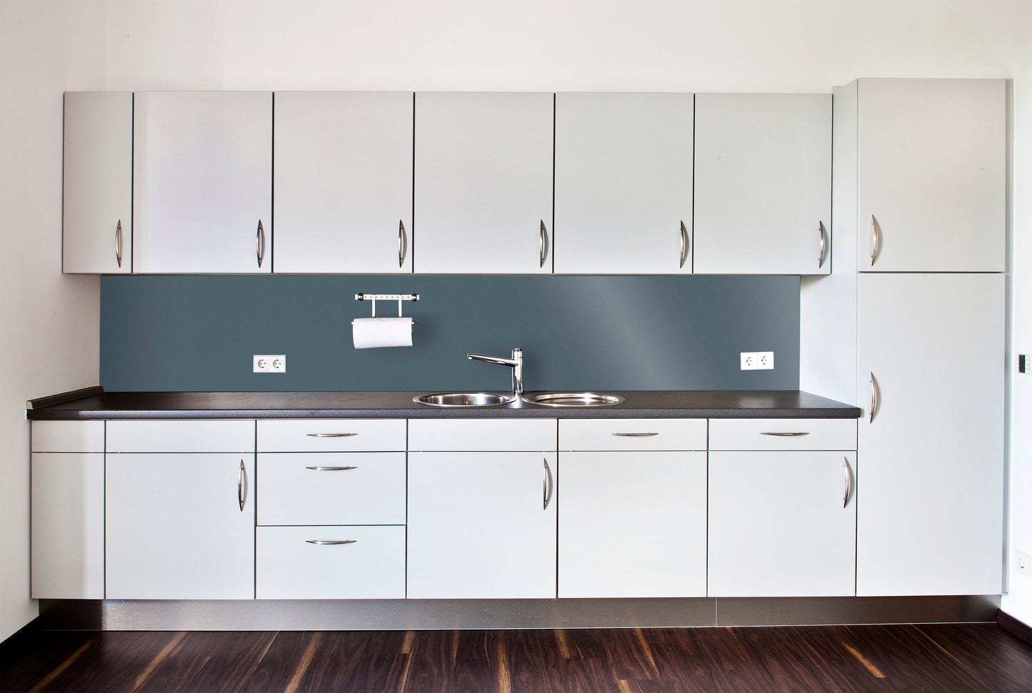 Küchenrückwand - Azurblau