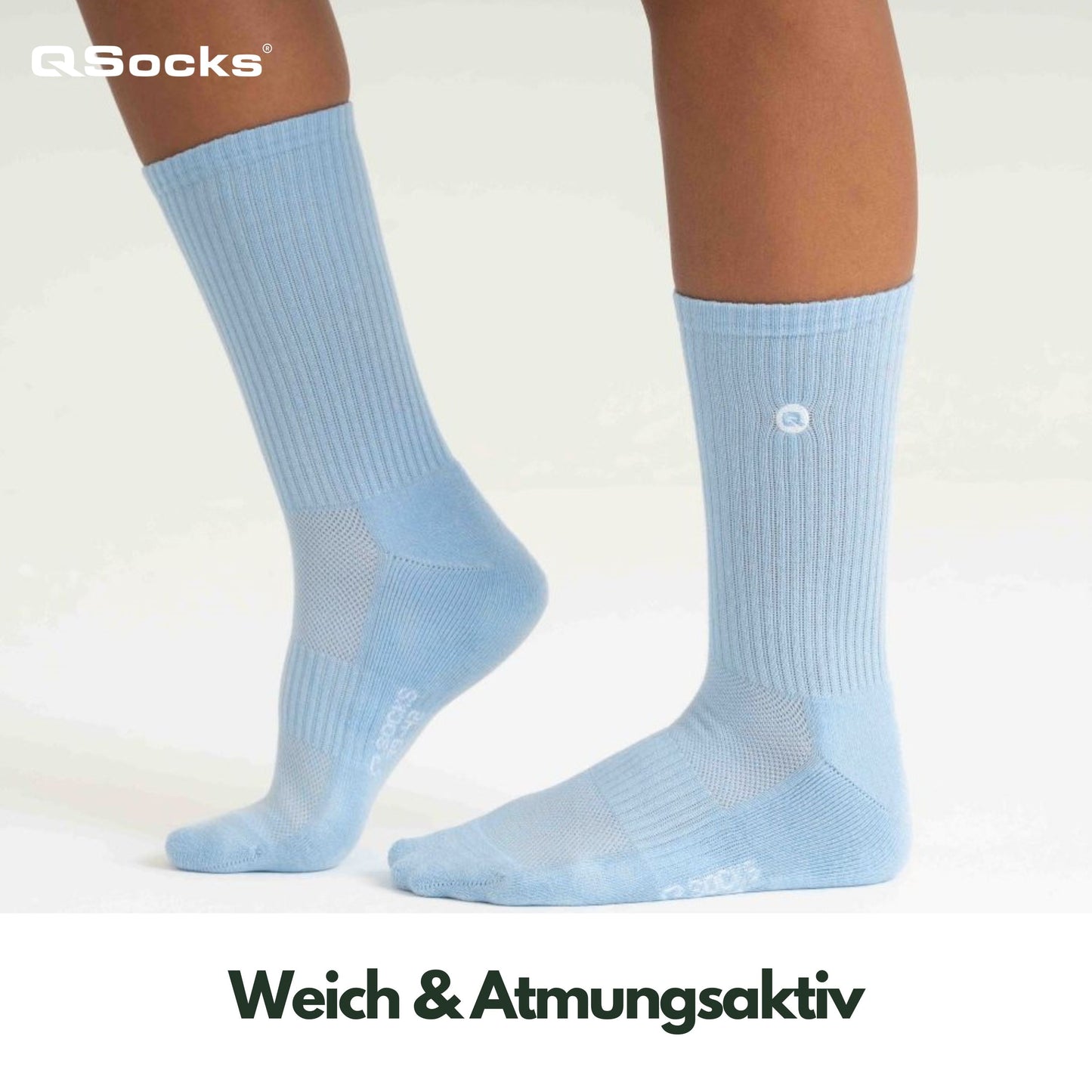 Sportsocken gepolstert für Damen und Herren 4X Paar