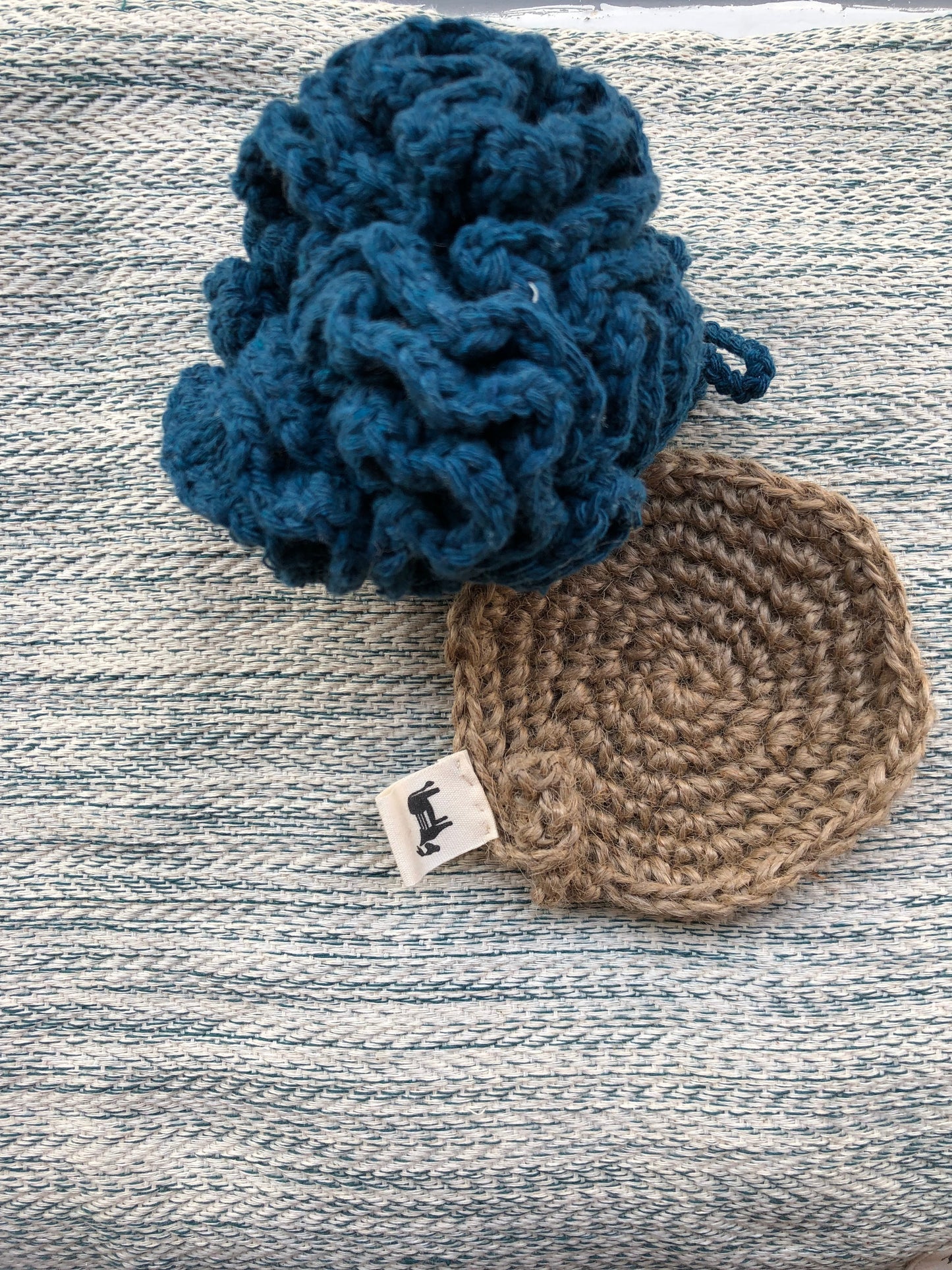 Jute Schwamm 'Flat Earth'