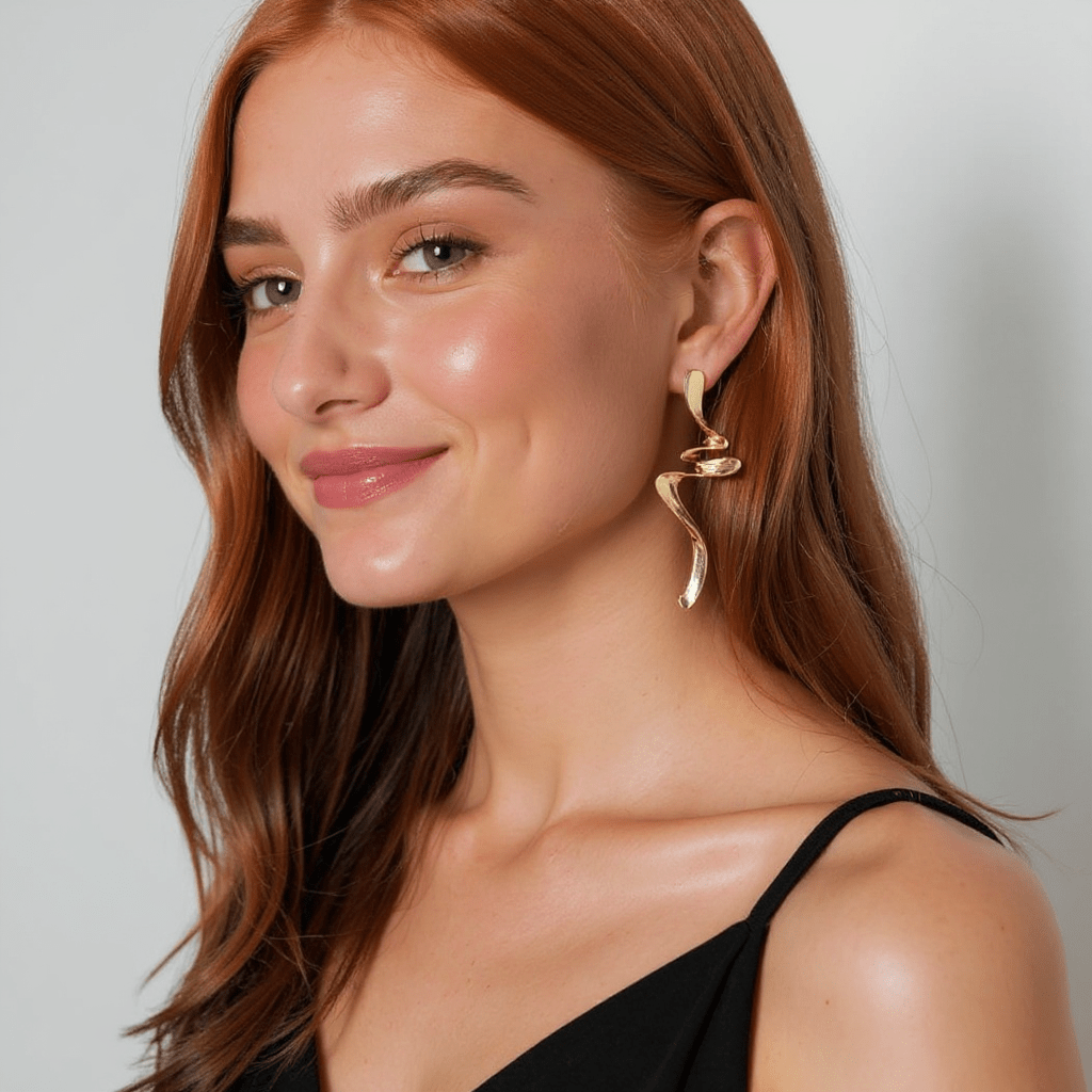Earrings Valencia - Gold Plated Spanish-Inspired Earrings