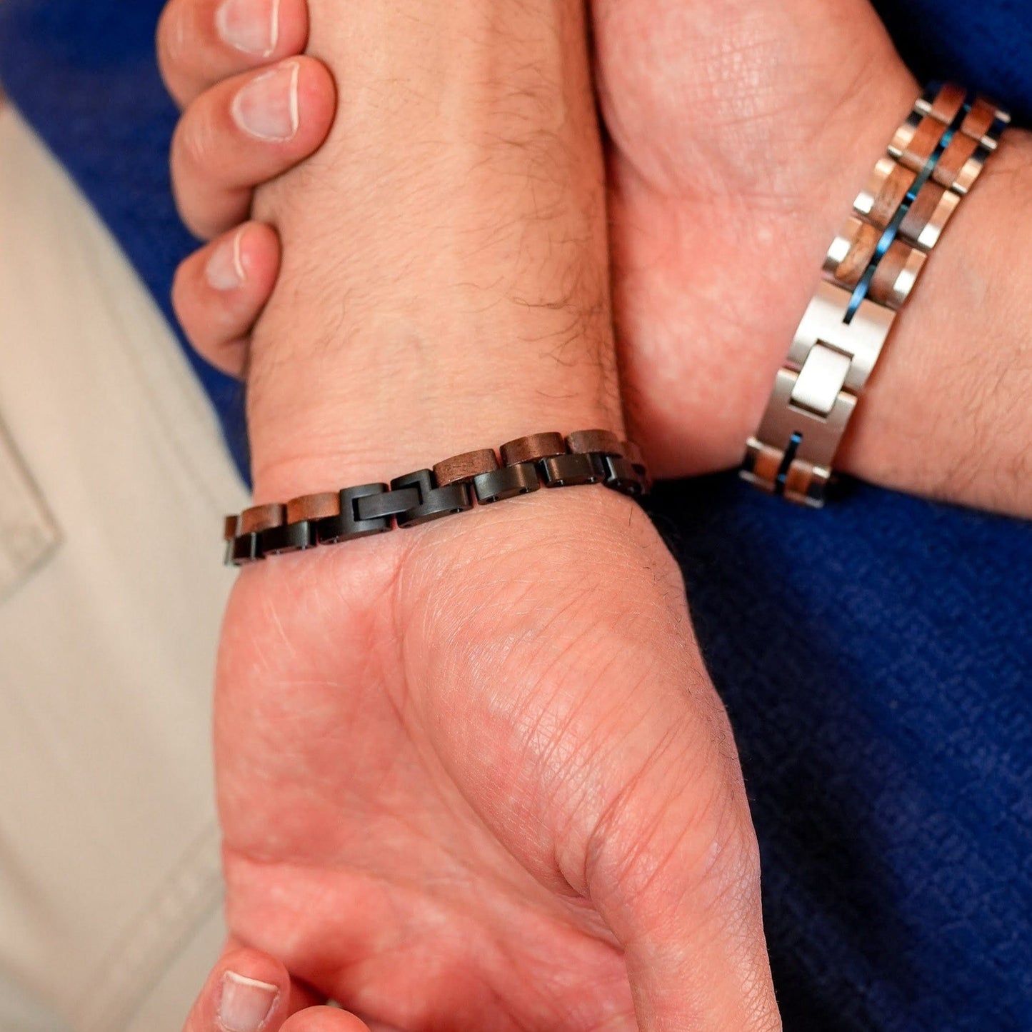 Wooden Set Berlin Nights - Eco-Friendly Watch & Bracelet Bundle