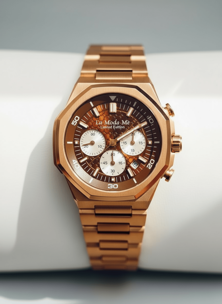 Crimson Horizon Maroon Watch - Premium Luxury Timepiece