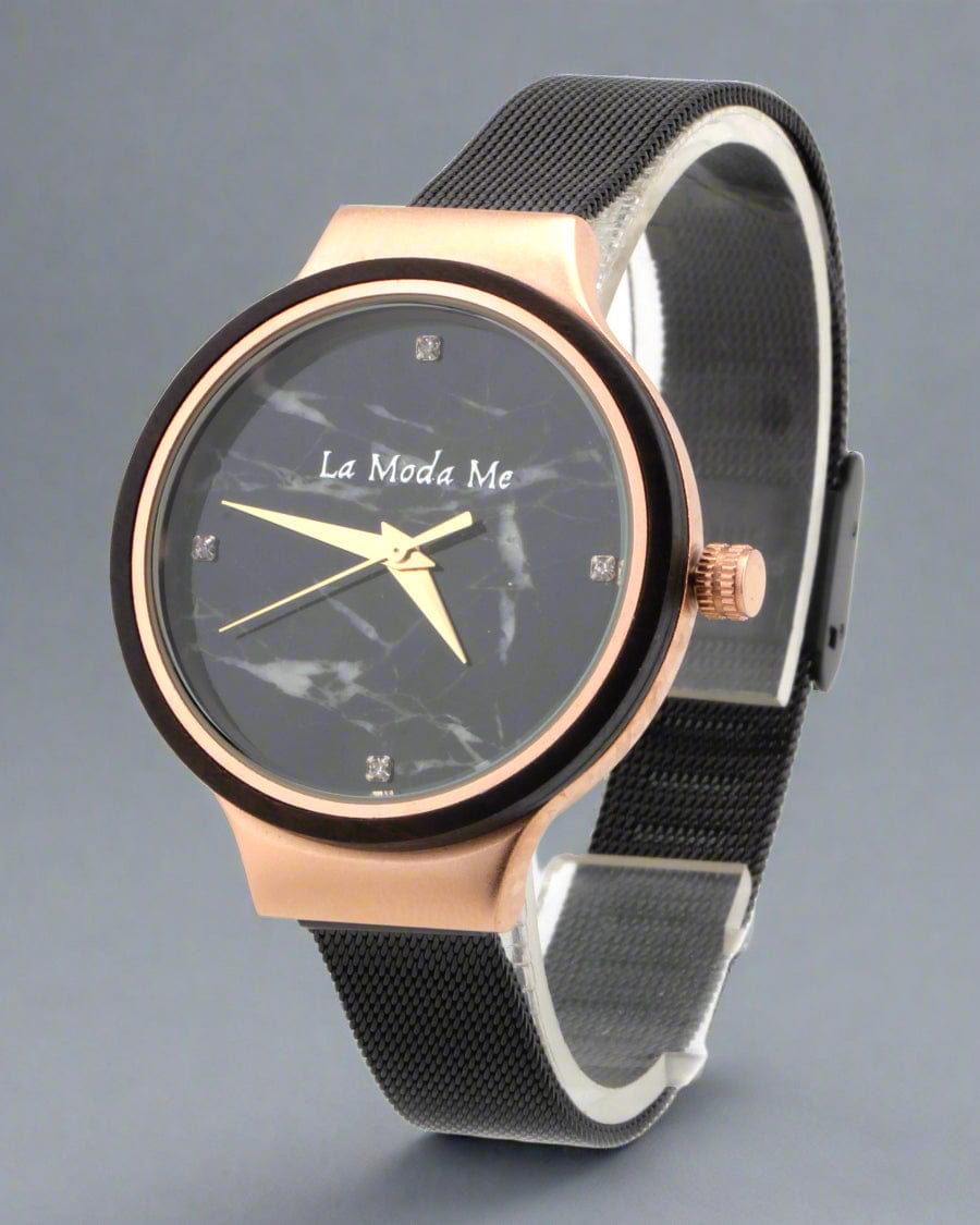 Watch Olivewood Ira - Eco-Friendly Rose Gold & Wood Timepiece